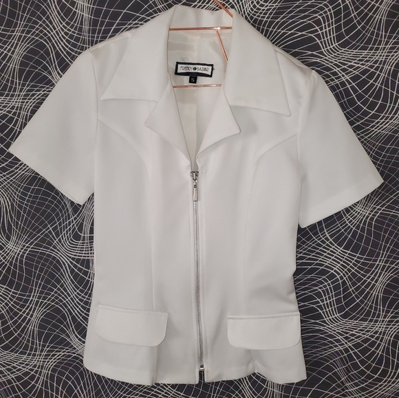 Like NEW 》Vintage French Bazaar Mini Skirt Suit - Picture 3 of 11